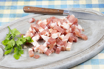 lardons de porc