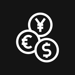 Money. Line Icon Vector illustration. Payment system.