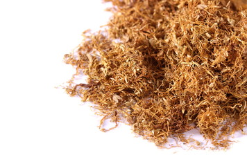 Tobacco isolated on a white background
