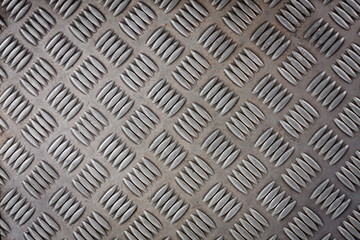 Diamond sheet. Background of metal diamond plate.