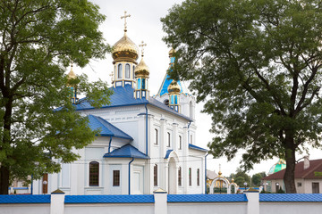 Weißrussisch Orthodoxe Kirche im Dorf Motyl in Belarus, Weißrussland © Harald Biebel