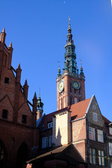 Obraz premium Impressions from Gdańsk (Danzig in German) a port city on the Baltic coast of Poland