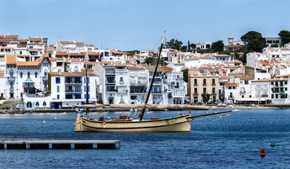 Fototapeta premium town of cadaques in girona