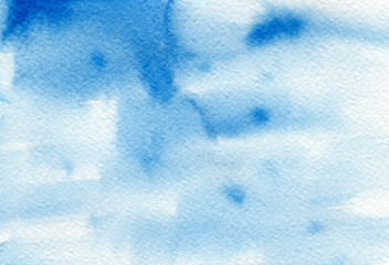 blue watercolor background, calligraphy backdrop