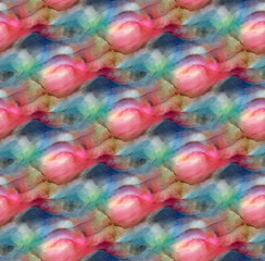seamless pattern with watercolor spots