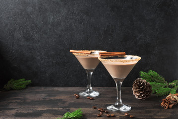 Christmas Irish Cream Cocktail