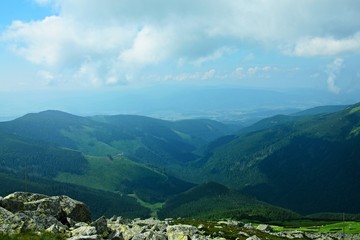 Slovakia-view from the Journey of the Heroes of SNP in the Low Tatras