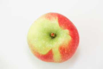 Red apple close up -Image