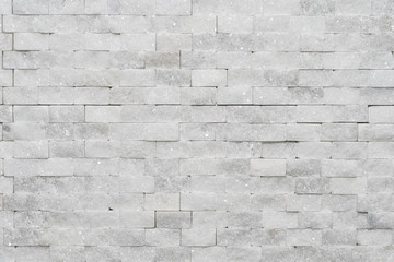 White modern decorative natural stone for inside. Panel wall small marble brick background texture, decorative pattern quartz stone mosaic. interior decoration of the room