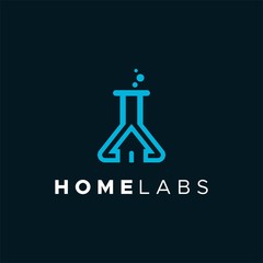 HOME LABS LOGO DESIGN UNIQUE