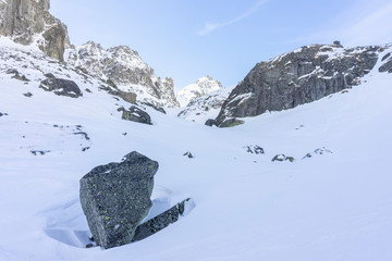 Mala Studena dolina in the winter. Tatra Mountains. Slovakia. © Jacek Jacobi