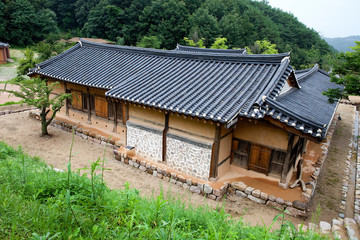 Andong Folk Village in Andong-si, South Korea.