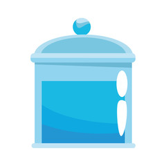 spell bottle halloween isolated icon