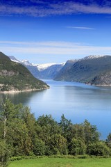 Obraz premium Norway fiord