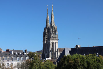 Kathedrale Saint-Corentin, Quimper (Bretagne)