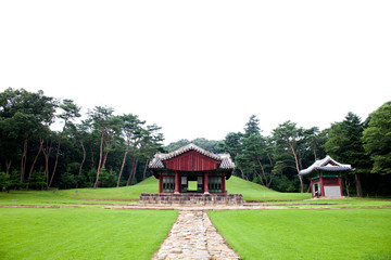 Fototapeta na wymiar Gongneung is the grave of the Queen of the Joseon Dynasty.