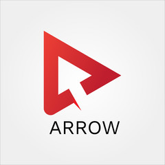 Success arrow logo, icon template for business office etc, eps 10 - vector