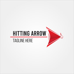 Success arrow logo, icon template for business office etc, eps 10 - vector