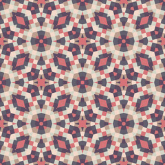 Abstract geometric background. Seamless pattern design. Vector illustration. 