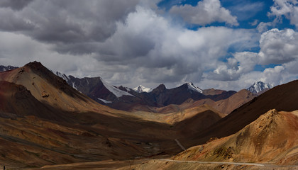 Kyrgyzstan. The North-Eastern section of the Pamir highway between the city of Osh and the border with Tajikistan