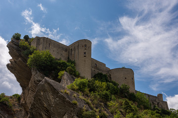 Roccascalegna, The medieval castle. The castle of Roccascalegna is a defensive structure located in...