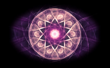 digital image generated on a computer consisting of beautiful abstract geometric shapes, lines of different colors for a background image or web design