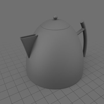 Modern tea pot