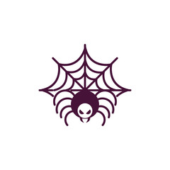 spider cobweb trick or treat happy halloween