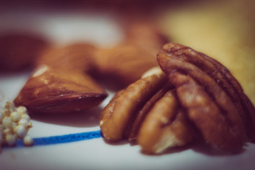 Panesillo para el desayuno con nueces