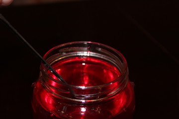 Preparation of raspberry jelly. Raspberry compote. Vitamin drink