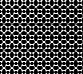 Obraz premium Geometric shape pattern black and white design for fantasy wallpaper and background