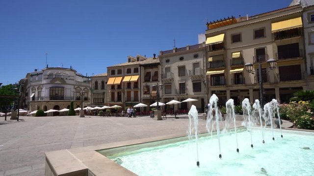 Plaza Andalucia in the beautiful town of Ubeda, Andalusia, Spain