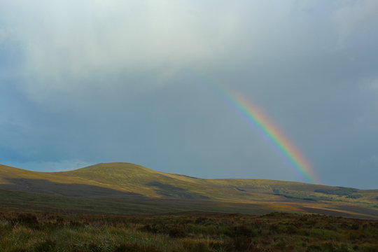 Wicklow after the rain with rainbow sight © Alessio Russo