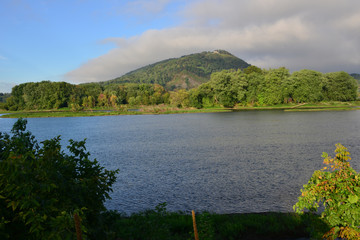 Susquehanna river in Harrisburg, Pennsylvania. 