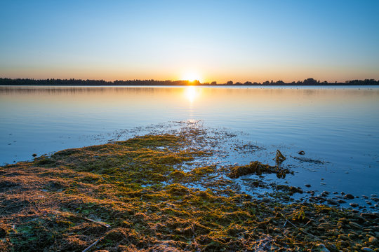 Sonnenuntergang am See