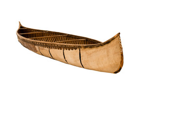 Antique Native American Canoe