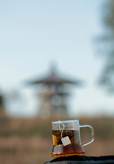 Pausenzeit am Eggeturm bei Feldrom