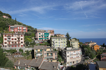Fototapeta na wymiar Italy. Cinque Terre. Bogliasco. City view