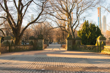 park in autumn