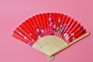 Chinese folding fan.
