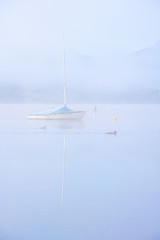 bala lake north wales uk 