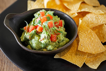 Fresh Guacamole and Chips