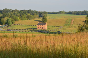The view from Matthews Hill, Manassas, Virginia.