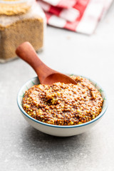 Whole grain mustard