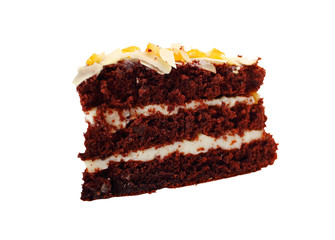 piece of chocolate cake