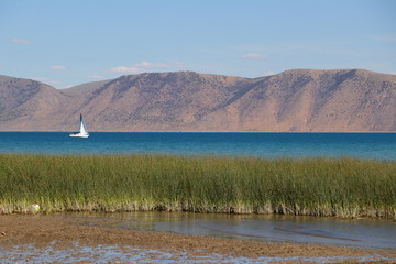 Sailboat on Bear Lake Utah