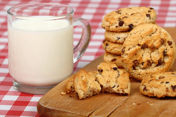 cookies and milk