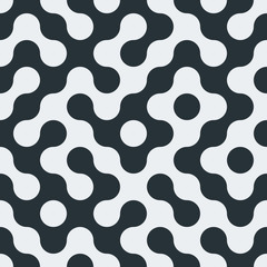 Truchet Random Pattern Generative Tile Art background illustration