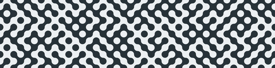 Truchet Random Pattern Generative Tile Art background illustration