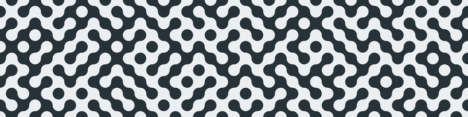 Truchet Random Pattern Generative Tile Art background illustration